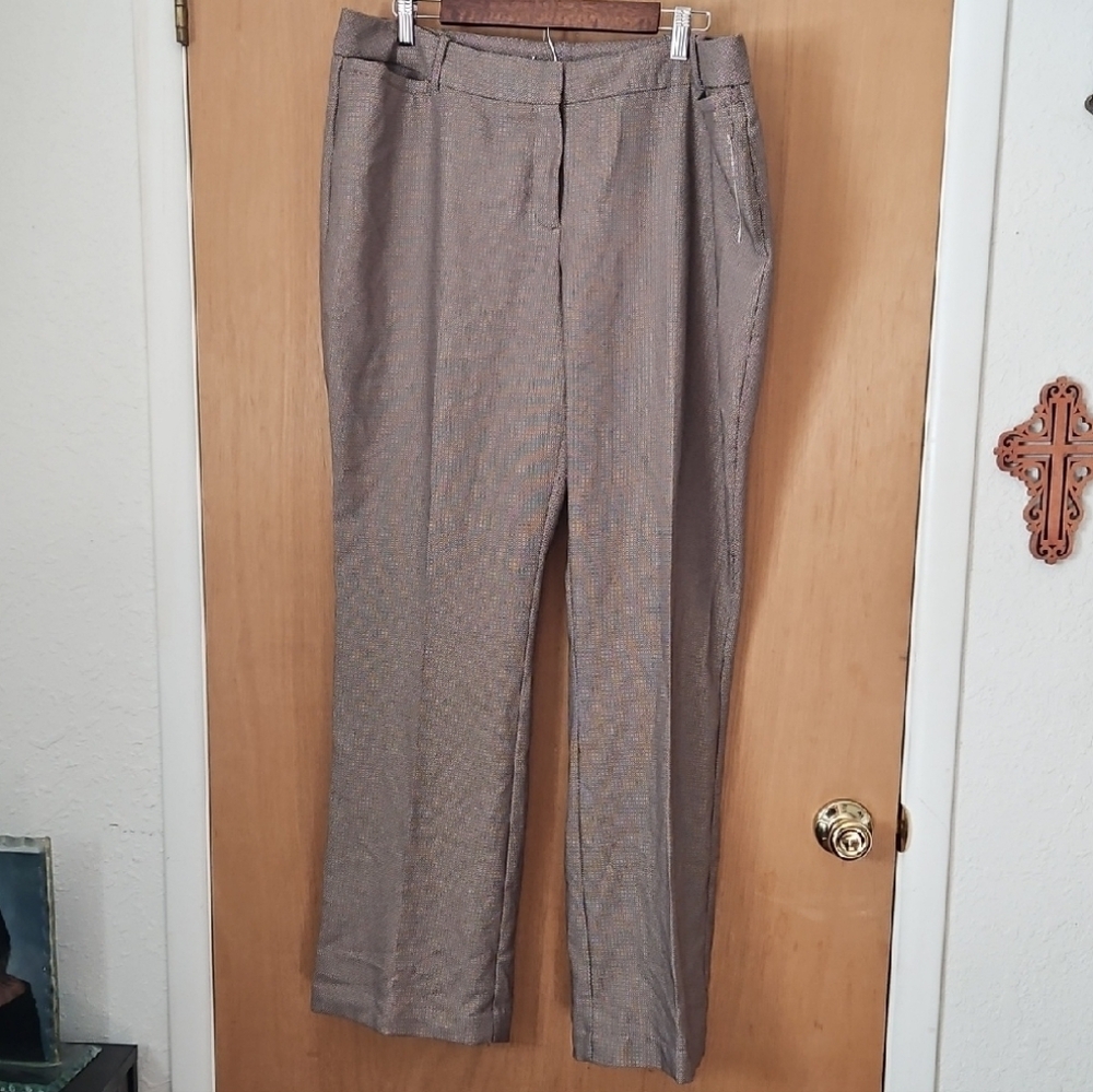 Worthington Brown Trousers Relaxed Fit